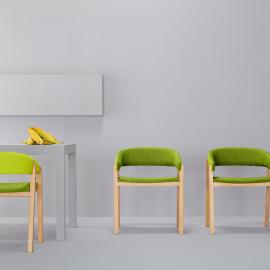 极简风格的Oslo椅和Valentino长凳