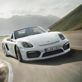 2016款保时捷Porsche Boxster Spyder跑车