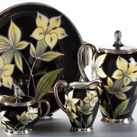 精美的镶银创意器皿设计艺术