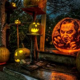 万圣节南瓜雕作品欣赏