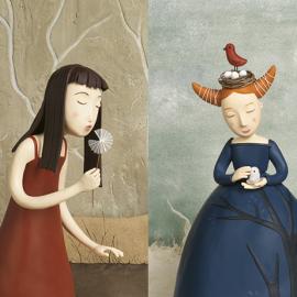 Irma Gruenholz的粘土卡通作品