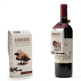 红酒软木塞创意设计：堵在瓶口的天然呆