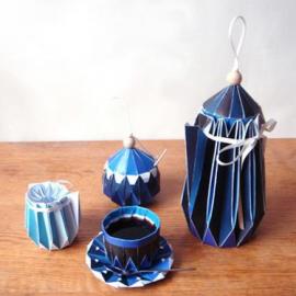 趣味纸品茶具：折折折，折完来杯下午茶