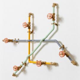 当管道遇上时尚墙挂