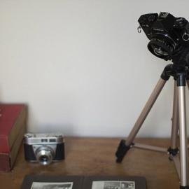 把老相机变成桌面台灯