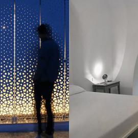 Casa Puglia的穿孔百叶窗