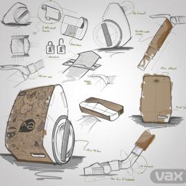 世界上第一台纸板吸尘器诞生了