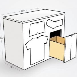 适合小朋友的分类衣橱：Training Dresser