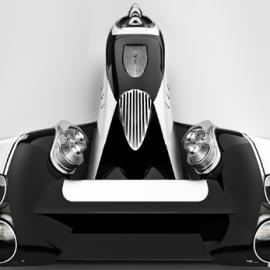 未来主义和复古的结合概念车Egochine B