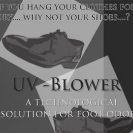 去除异味以及细菌的鞋