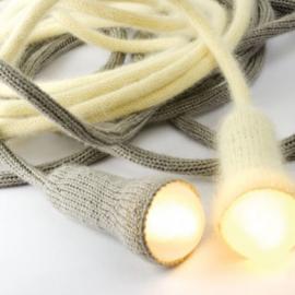 温馨的绳子吊灯：Matt Lamp