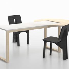 matali crasset one side + just my size - table and chair system for danese