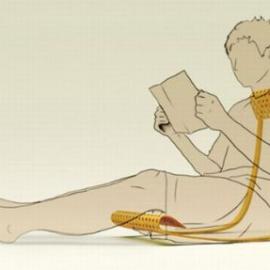 可以坐在地上的靠背椅