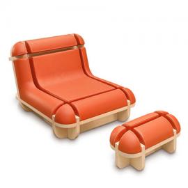 Matali Crasset设计的Quand Jim se Relaxe 系列