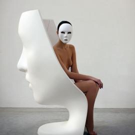 超酷的人面椅扶手椅（Nemo Chair）