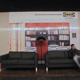 IKEA宜家地铁营销