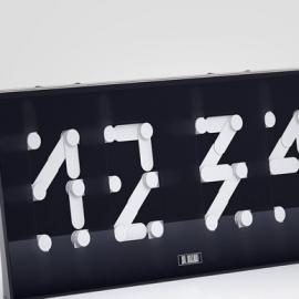 舞动的概念时钟:Segmentus Clock