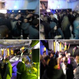 nissan think outside the parking box party：尼桑