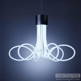 捷克设计工作室Boadesign：玻璃管吊灯设计