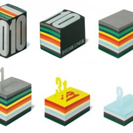 2010年创意即时贴日历