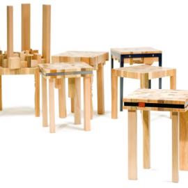 Ubico Design Studio 设计机构设计的残家具系列