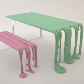 融化效应：Smooth & Smoothie家具