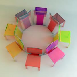 Henrich Zrubec设计二合一椅子（2 In1 chair）