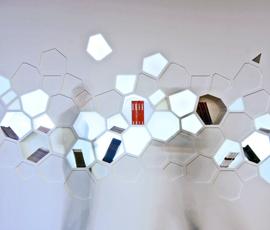 谢尔曼当代艺术基金会的熔岩书架