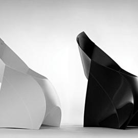 Flux出品的信封折叠椅子flux chair