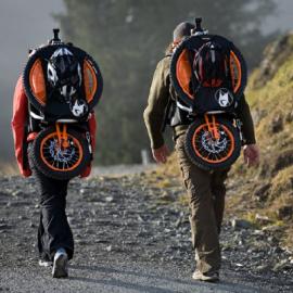 Bergm&ouml;nch 出品：背包自行车