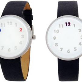 缺少指针的创意手表