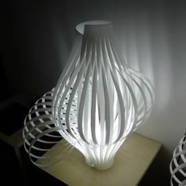 2009米兰家具展：chris kirby设计螺旋灯