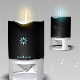 浪漫的蜡烛式创意音箱