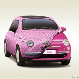 芭比娃娃版，菲亚特500