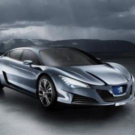 09上海国际车展―标致RC混合动力概念车亚洲首发