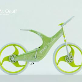 最适合春夏季的Green Shadow概念自行车