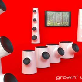 “Growin’ Up”模块化音响系统