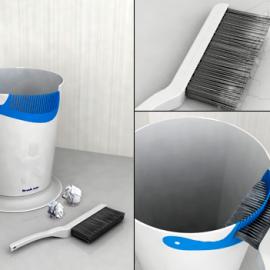 Hye-Min Jung设计：带梳子的垃圾桶