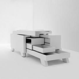 Martin S&auml;mmer设计的抽屉&桌子