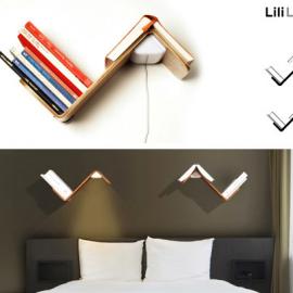 Lili Lite壁灯、书架、书签