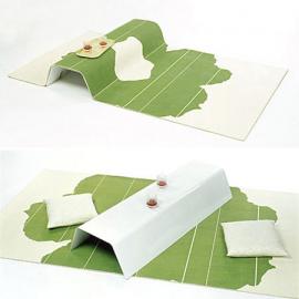 日本设计师Yuki Abe创意家居――地毯茶几