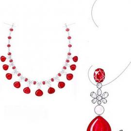 梵克雅宝秀红色珠宝 大牌设计师眼中的中国风