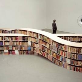 名为“无限”的书架设计