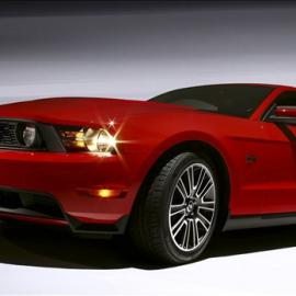 2008年洛杉矶车展：2010年福特野马红色系