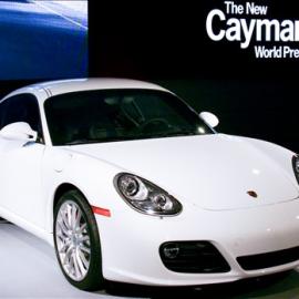 2008年洛杉矶车展：2009年保时捷Cayman