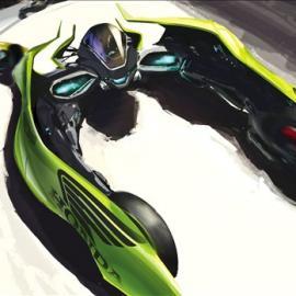 2008年洛杉矶车展：本田2025年伟大的比赛概念