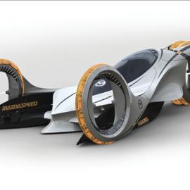 2008年洛杉矶车展：马自达未来赛车概念Mazda KAAN