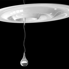 创意设计：雨滴电灯