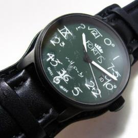 IQ Watch 有趣的粉笔字腕表
