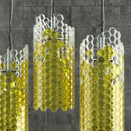 灯具设计- Crystal Comb